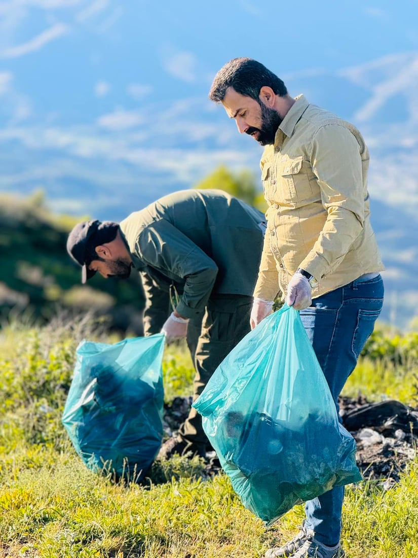 ژینگه‌دۆستان چیای گۆشینەى برادۆستیان پاككرده‌وه‌