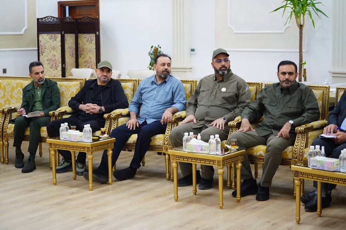 وفد المرشد الإيراني يزور الفياض وأبو فدك: شكراً للعراق على تشييع خامنئي