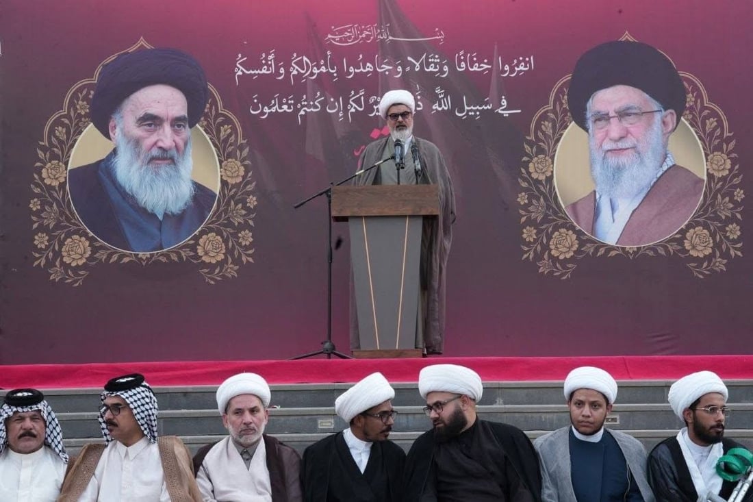 ترامب يدعم مرشح الإطار وجمهور المقاومة يتظاهر في ساحة التحرير رفضاً لعقوبات واشنطن
