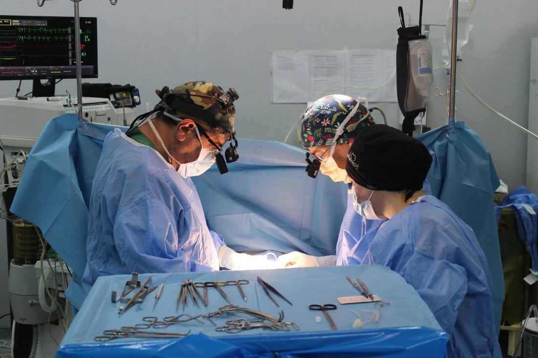 تیمێکی پزیشیکی ئیتاڵیا لە دهۆکن و 10 نەشتەرگەرییان بۆ منداڵان ئەنجامدا