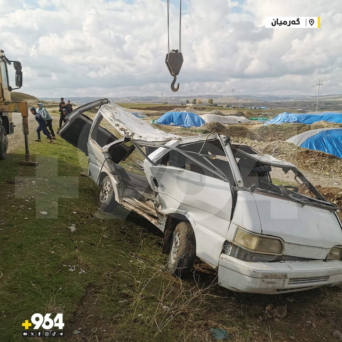 مینی پاسێكی قوتابیان وەرگەڕا و شەش قوتابی بریندارن