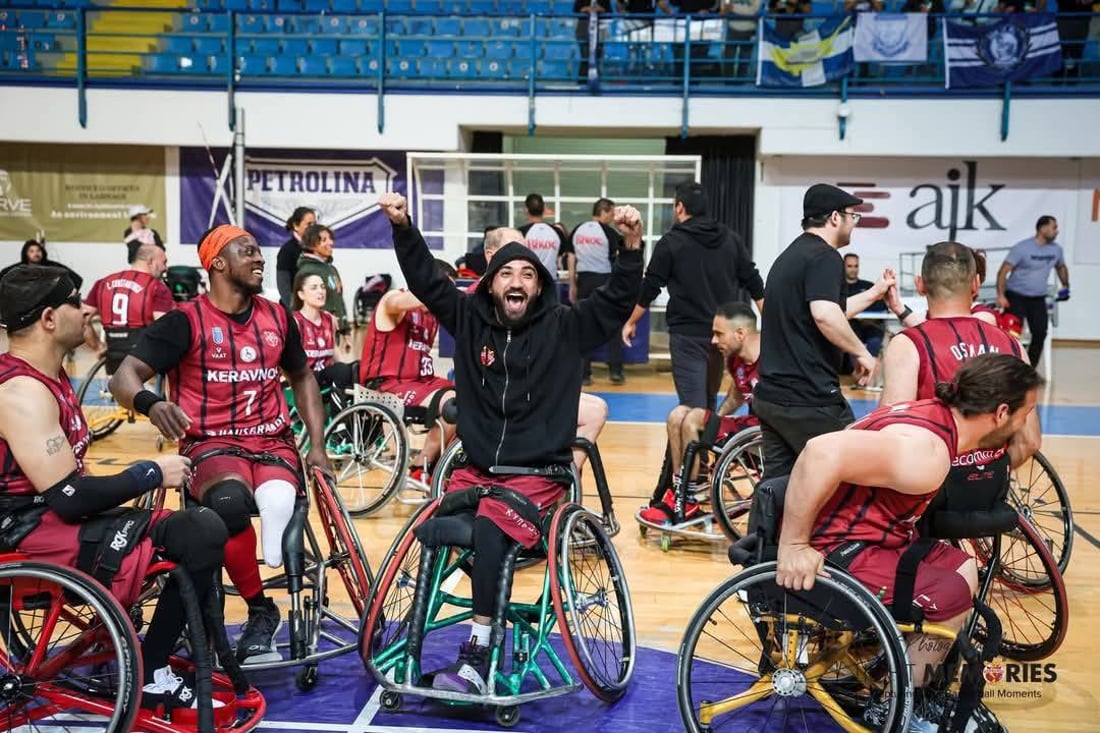 “حسن باسكت بول” تفوق على تهديدات الفصائل.. من مطارد في الناصرية إلى بطل قبرص