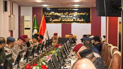 وفد أمني رفيع المستوى في البصرة لتعزيز خطط نجاح خليجي 25