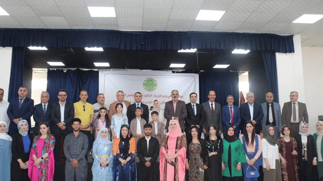 لە پێشبڕکێى چوار پارێزگا کچانى خورماتوو یەکەمن