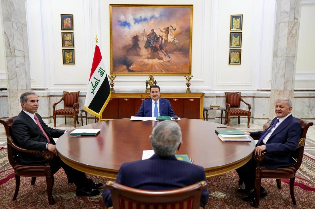 في قصر بغداد.. اجتماع الرئاسات الأربع لحسم ملفات الانتخابات والعفو العام