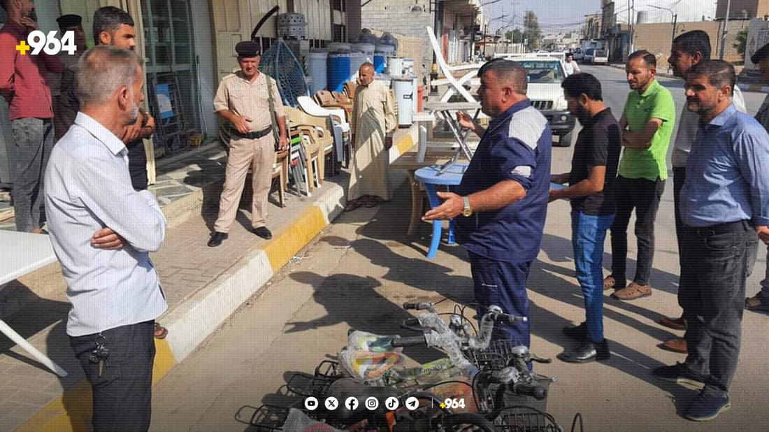 دەیان دوکان لە دوزخورماتوو هەریەکەی بە 100 هەزار دینار سزا دران