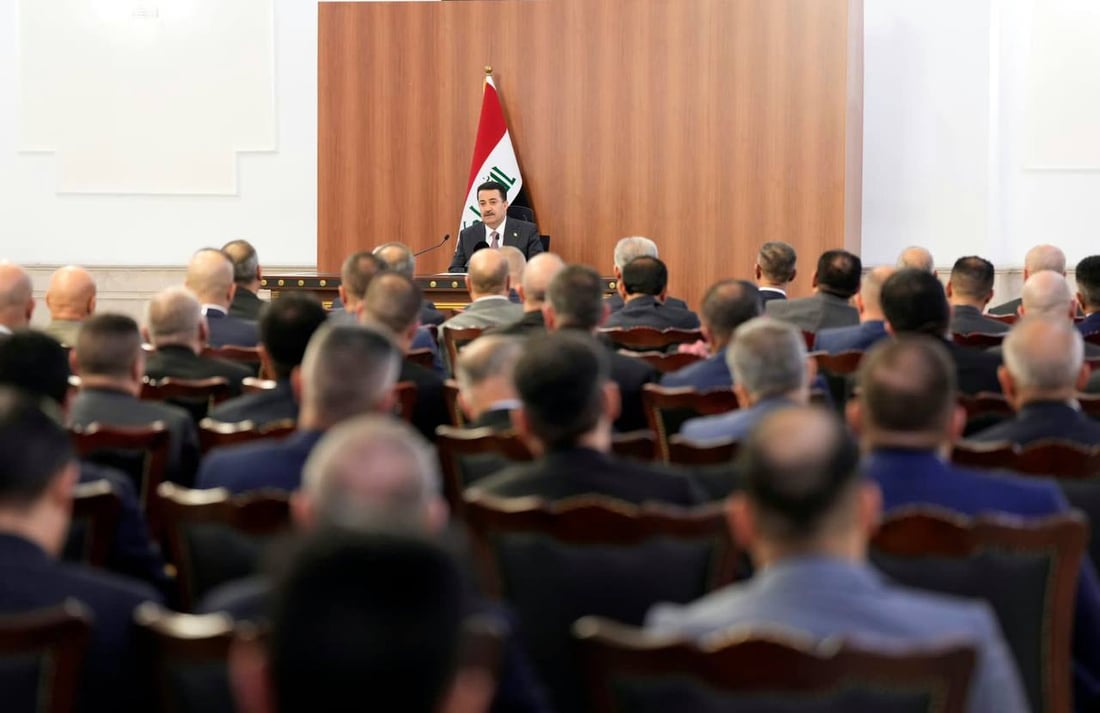 السوداني للمدراء الجدد: الأحزاب لن تحميكم وانتظروا التقييم دائماً