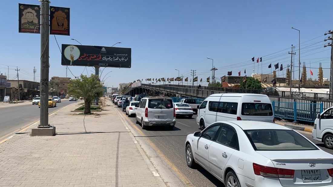 صور: كربلاء تبتكر خطة جديدة لملايين الزوار.. أنشأت 4 ساحات وجسراً