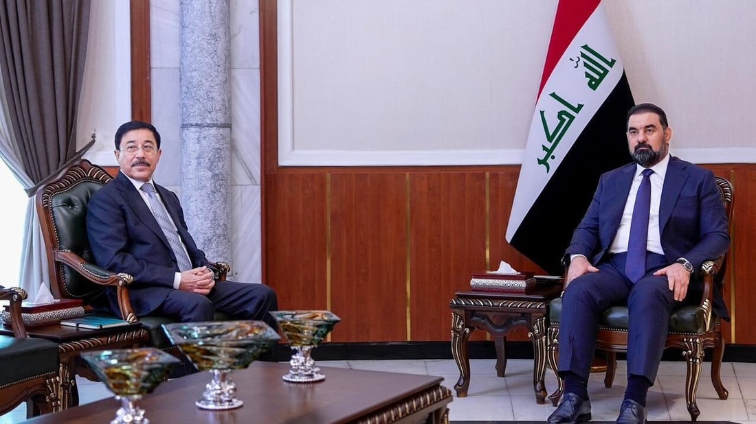 العلاق يستعرض للحلبوسي إجراءات تعزيز الاستقرار النقدي وتنظيم سوق الصرف