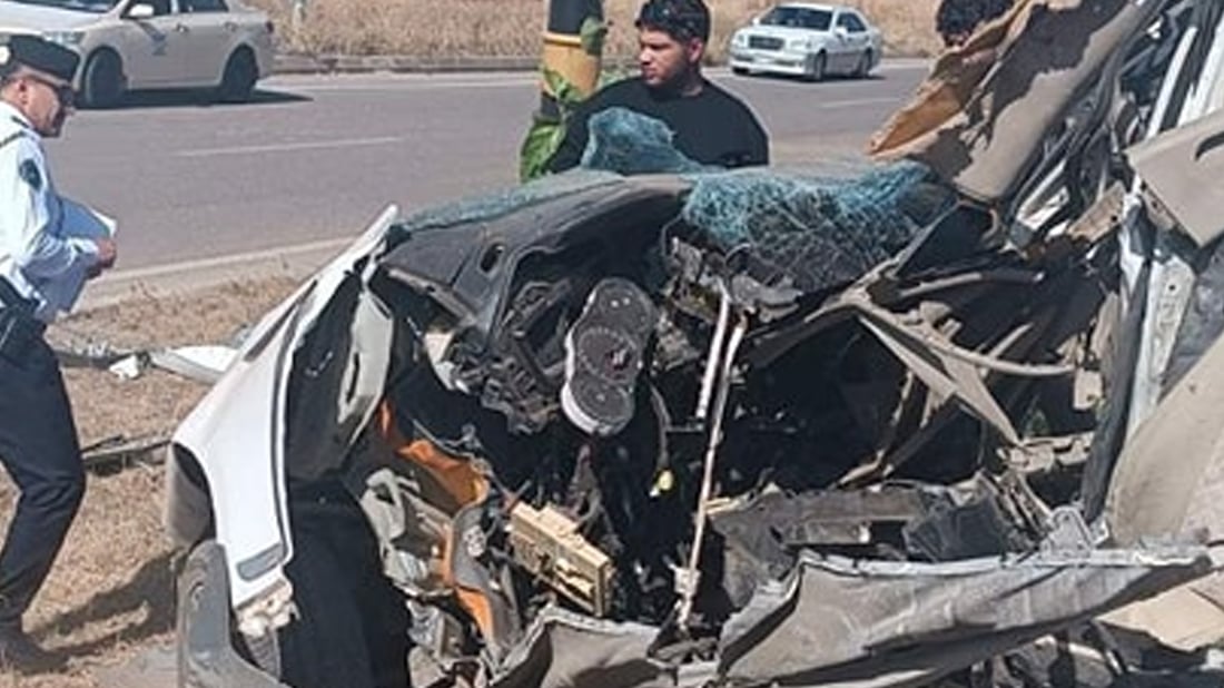 ئۆتۆمبێلێک بوو بە دوو کەرتەوە و کەسێک گیانی لەدەستدا