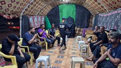 فيديو: عزاء حسيني بلغة الإشارة.. موكب الصم والبكم مليء بالأحزان في سوق الشيوخ