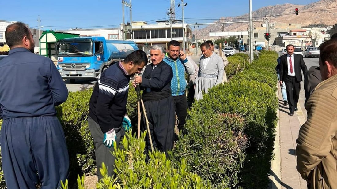 دەربەندیخان سەوز دەکرێت