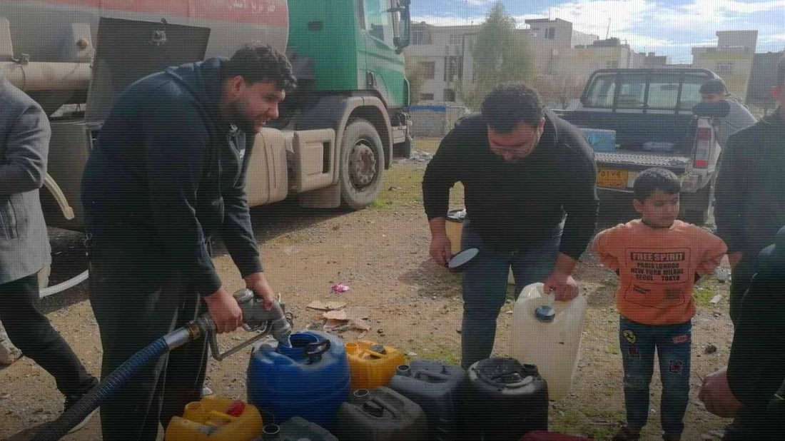 لە چەمچەماڵ 100 لیتر نەوت به 15هەزارە