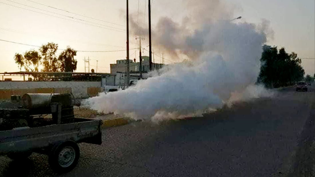  قه‌زاى به‌رده‌ڕه‌ش پڕى پێشكه‌ و مێشووله‌ بووه‌