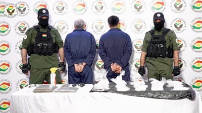 دوو تۆمەتبار بە سێ کیلۆ ماددەی هۆشبەرەوە دەستگیرکران