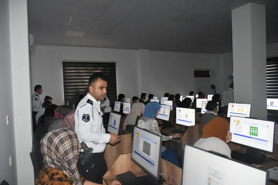 سیستمی نوێی مۆڵەتی شۆفێری لە هەڵەبجە کەوتەکار