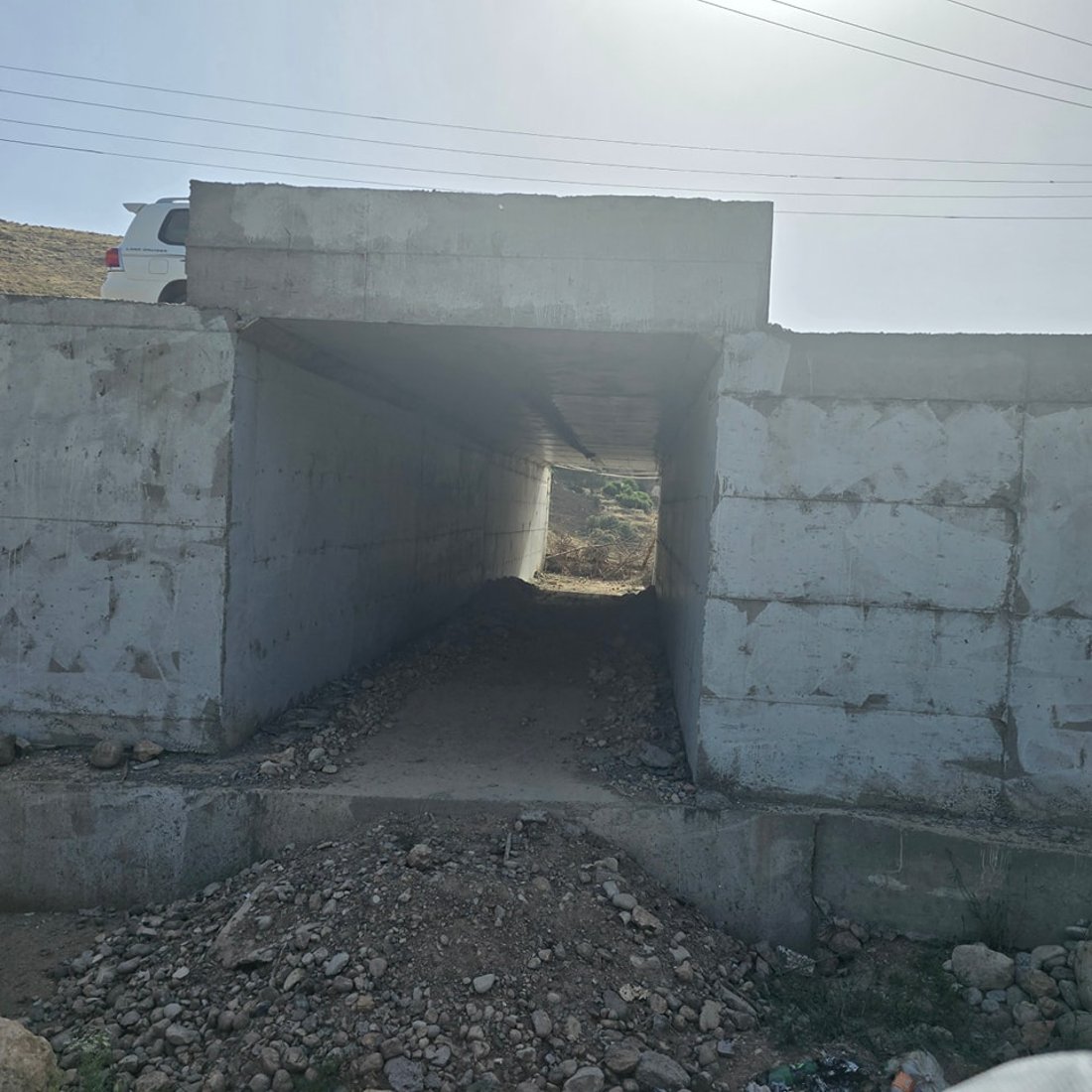 ئاوبارەیەکی کۆنکرێتی تەییا 2% ـی کارەکانی ماوە 