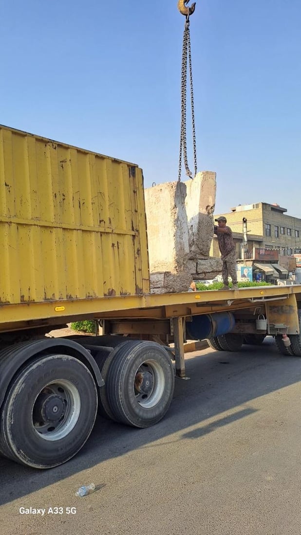 صور: عمليات بغداد تفتح الطريق المجاور للسفارة البابوية في الكرادة