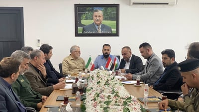 جێگرى وه‌زیرى ناوخۆى ئێران سه‌ردانى مه‌رزى باشماخى كرد