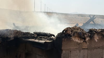 “تەلەفونم بۆ هات وتیان فریاکەوە خانەکانت ئاگرى گرت”