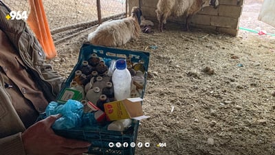 نەخۆشیەکی دەگمەن لەناو مێگەلە مەڕەکانی سنووری پشدەر بڵاوبووەتەوە