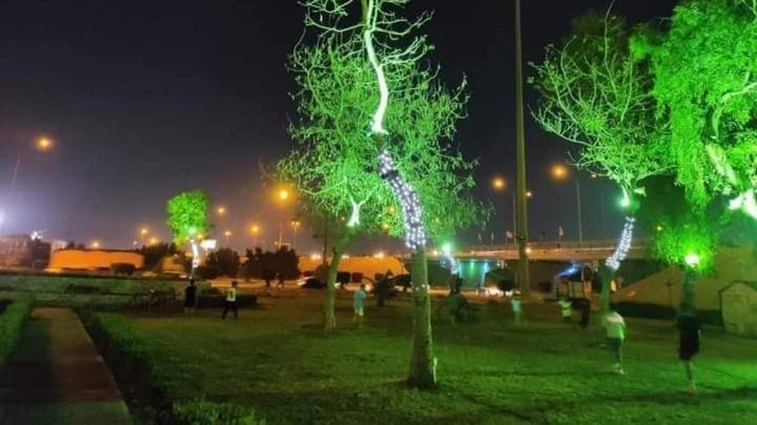 البياع: متنزه “بغداد” بحلة جديدة.. إنارة ليلية تحيي الحديقة حتى الصباح