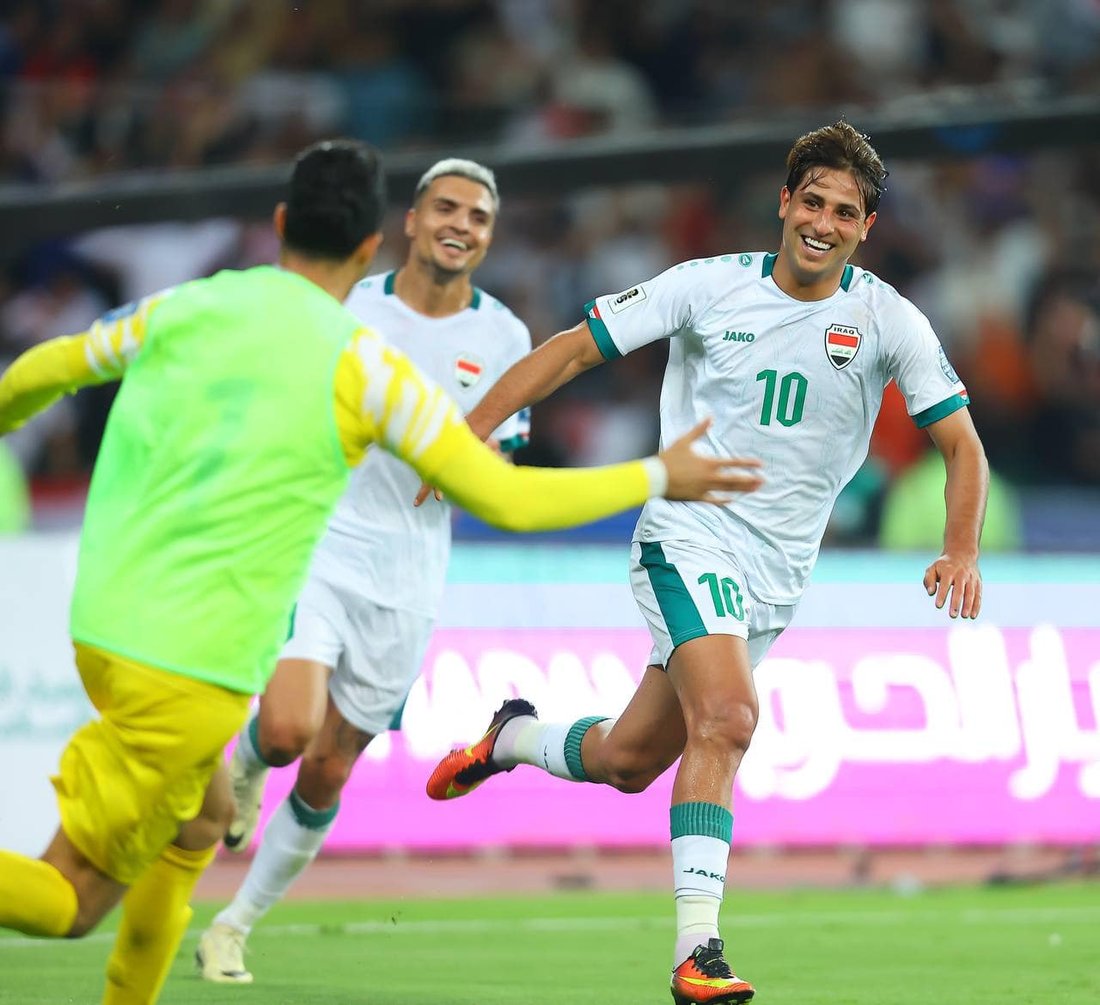 عێراق بە زەحمەت بردنەوەی تۆمار کرد