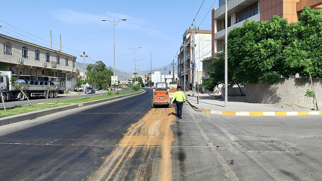 دیسان لە رێگای دەربەندیخان نەوت رژا