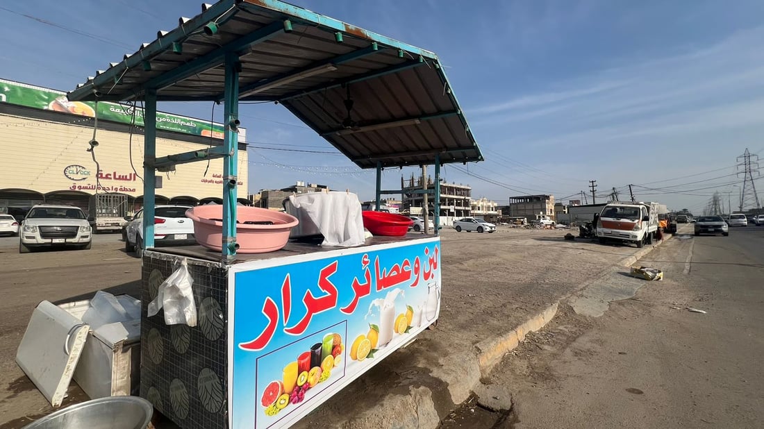 صور: 15 عربة لبيع العصائر واللبن في الغزالية.. و”الرزق على الله”