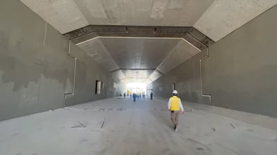 شاهد أول صور لنفق الفاو المغمور في البحر.. سايد يتسع لشاحنتين