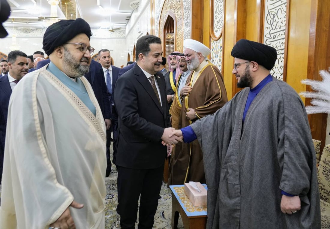 البصرة: السوداني في ديوان زعيم الشيخية وكل الوجهاء حضروا (صور)