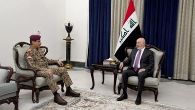 رئيس الأركان يطلع آميدي على آخر مستجدات جاهزية القوات المسلحة