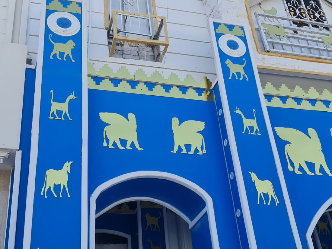 Samawa home captivates with Babylonian facade
