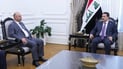 السوداني يستقبل رئيس الجبهة التركمانية محمد سمعان أغا ونائبيه