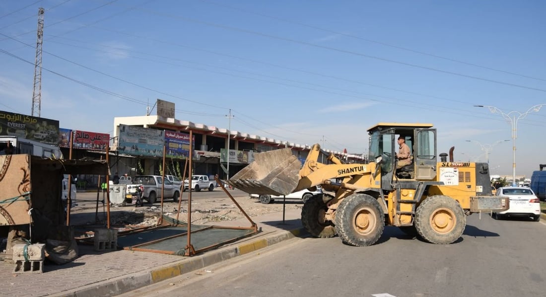ئەوانەی لەسەر رێگای کەرکوک – بەغدا کارەبا و شەقامیان داگیرکردبوو دەرکران