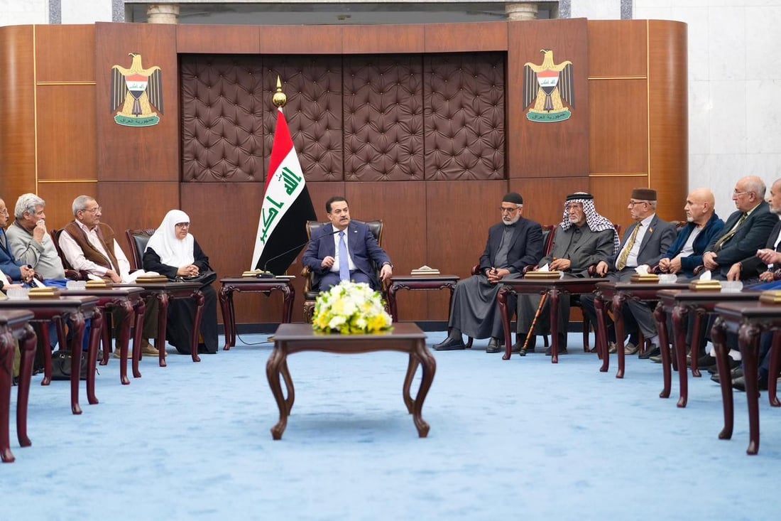 السوداني يقيم مأدبة إفطار لنزلاء دور المسنين ويوجه بتلبية احتياجاتهم (صور)