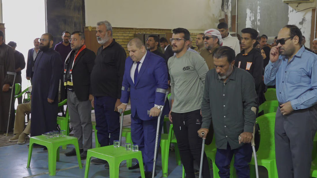 Team from Basra honored for winning first place in Iraq blind football championship