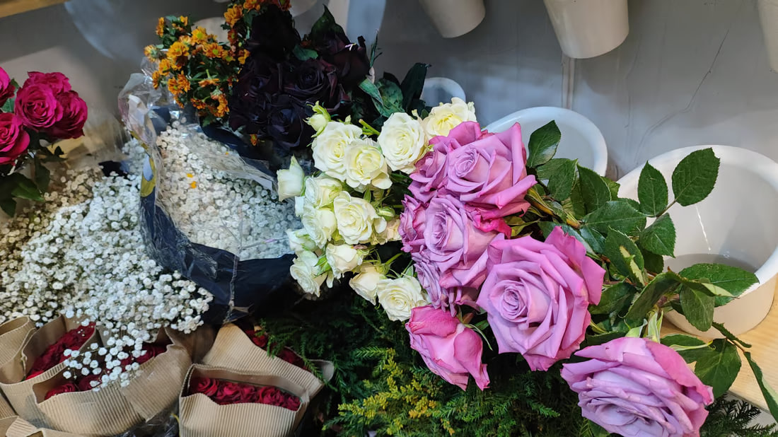 Natural Flowers Add Color to a City of Reverence