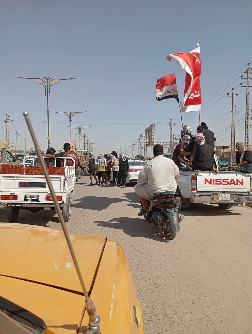 صور: تظاهرات في سوق الشيوخ للمطالبة بالخدمات.. الأمراض انتشرت