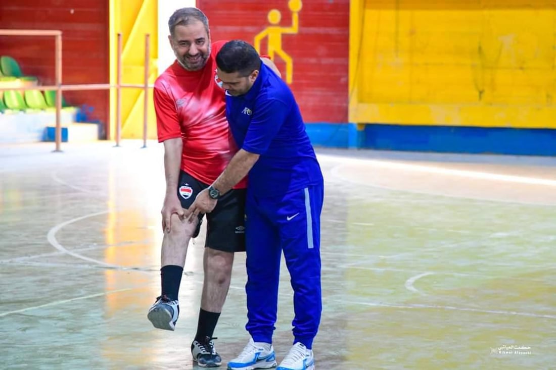 البداية من كربلاء وهكذا يتدربون.. قصة تأسيس أول منتخب عراقي لكرة قدم المكفوفين