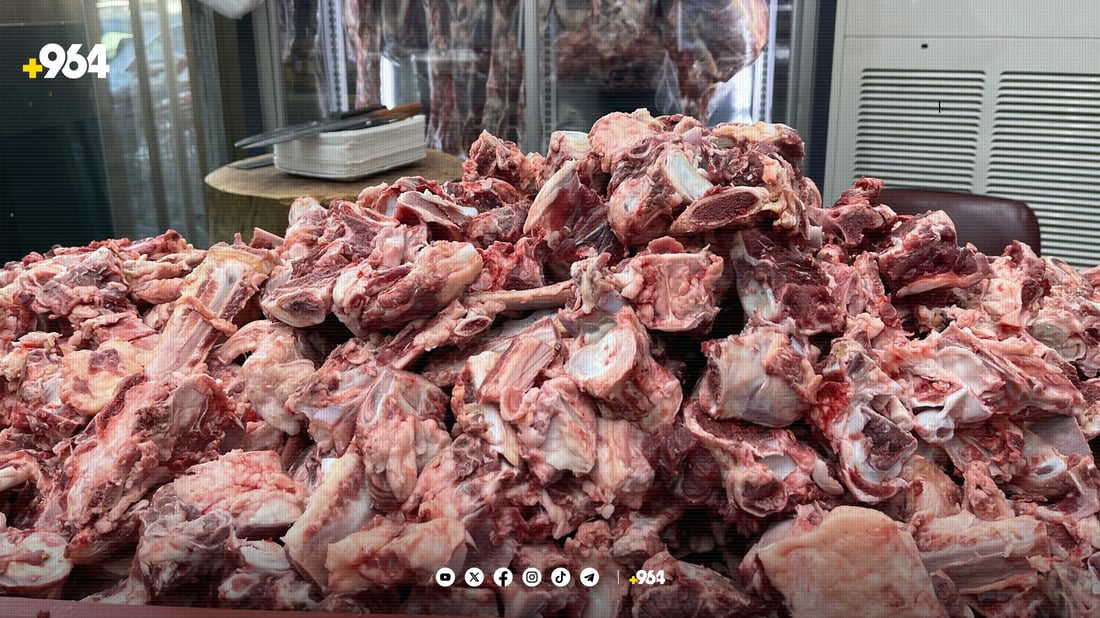 ساڵانه‌ هه‌رێمى كوردستان پێویستى به‌ 8000 تۆن گۆشتى سووره‌