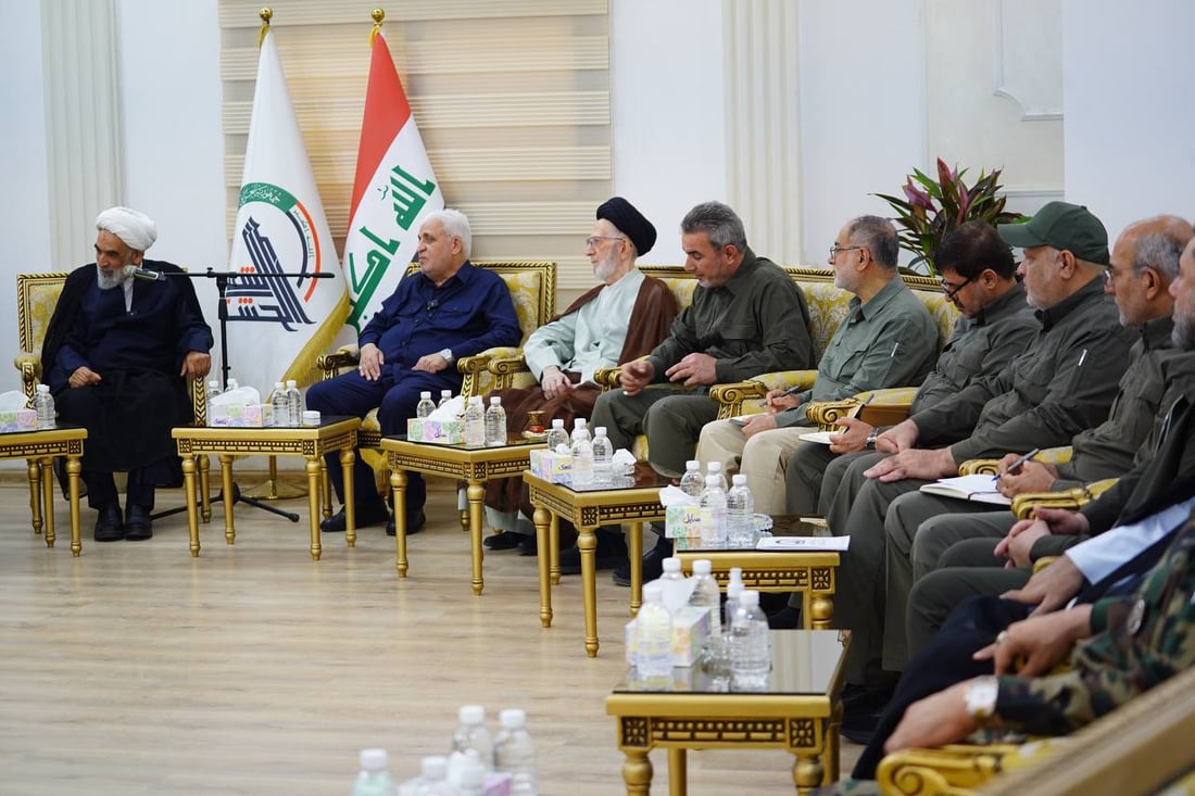 وفد المرشد الإيراني يزور الفياض وأبو فدك: شكراً للعراق على تشييع خامنئي