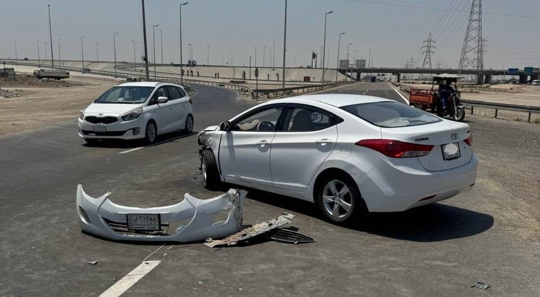 مصرع وإصابة 6 من عائلة إيرانية بحادث شمال البصرة.. قرب مجسر الگزيزة