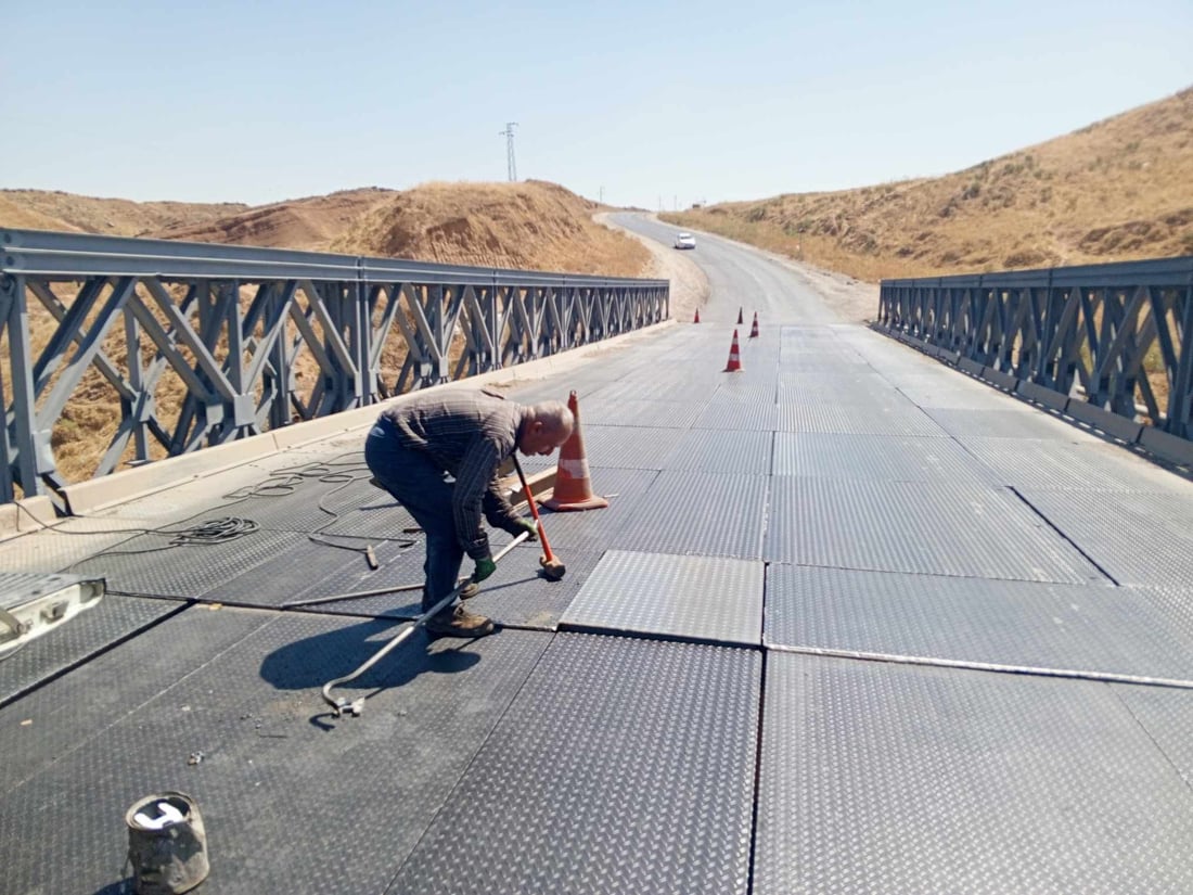 رێگاوبانى كۆیه‌ پرده‌كه‌ى ته‌قته‌قی چاككرده‌وه‌