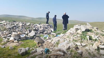 لە هەڵەبجە ناوچەیەکی گەشتیاری بە پاشماوە پیس دەکرێت