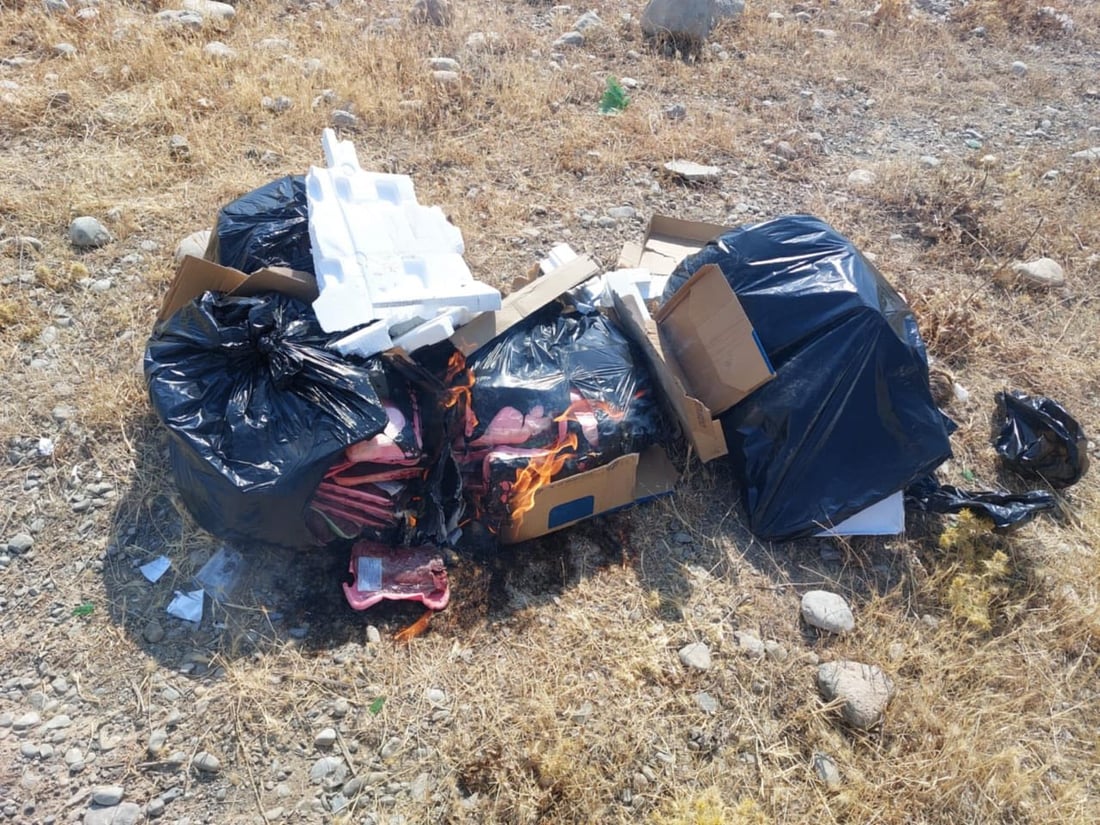 دەست بەسەر 167 پارچە جگەری قاچاخ و 30 سەتڵ ماستی ساختەدا گیرا