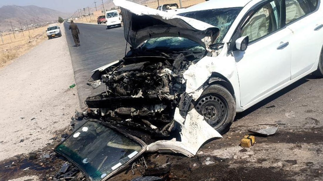 لە رووداوێکی هاتوچۆ دا نۆ کەس برینداربوون