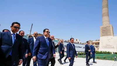 Mosul landmarks reopen after reconstruction of Al-Nuri Mosque and historic churches