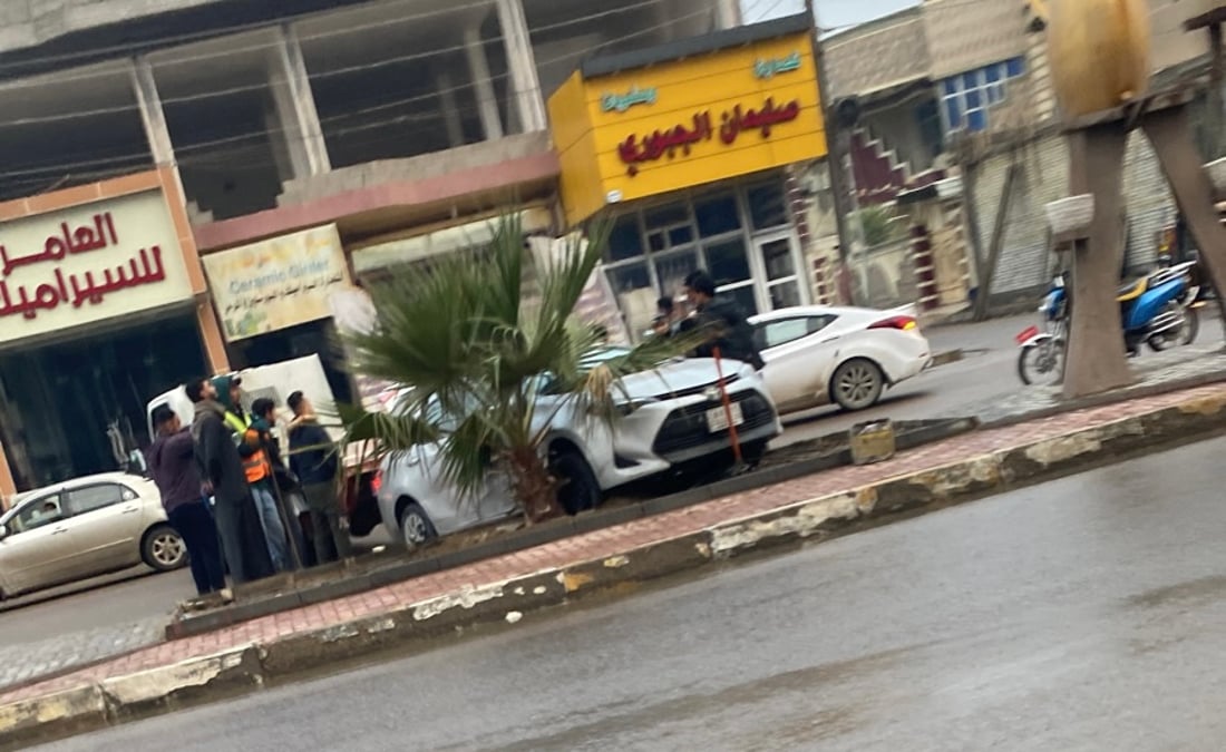 كورونا بـ”الرونك سايد” تصطدم بكورولا في الفلوجة (صور)