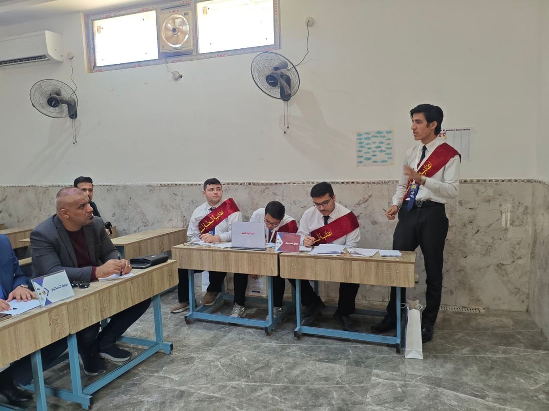 النسور أولاً على بابل في “المناظرات”.. وصلوا آخر مرحلة قبل مونديال قطر (صور)